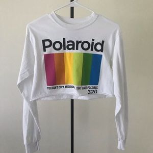 Polaroid long sleeve top